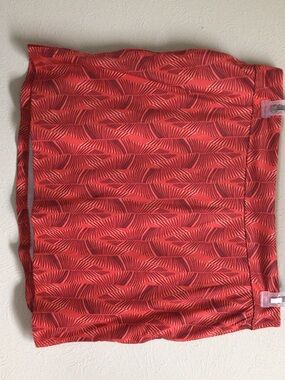 Greg Norman Collection Coral Red Athletic Skirt